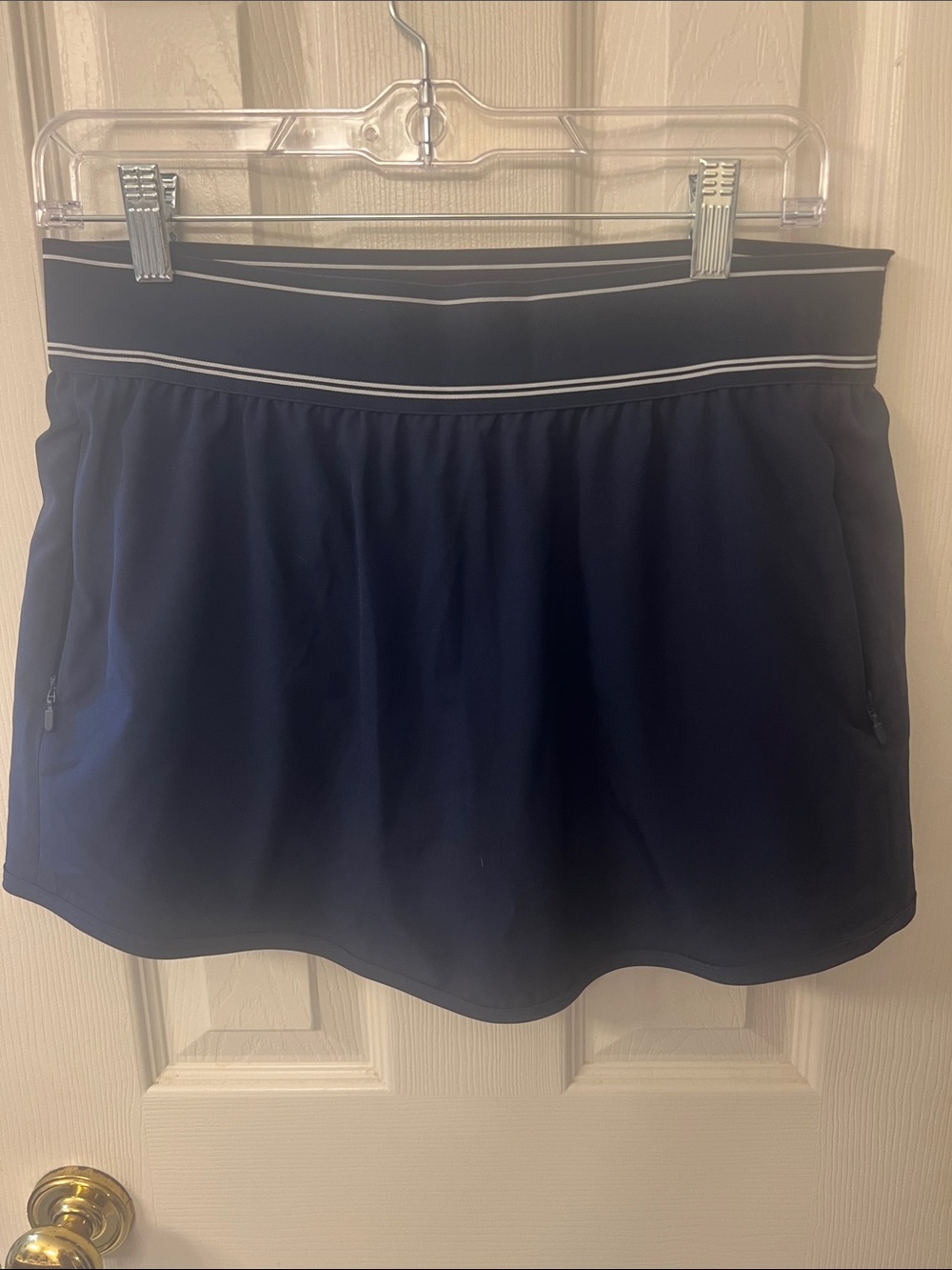 Avia Navy Athletic Skort with Contrast Waistband